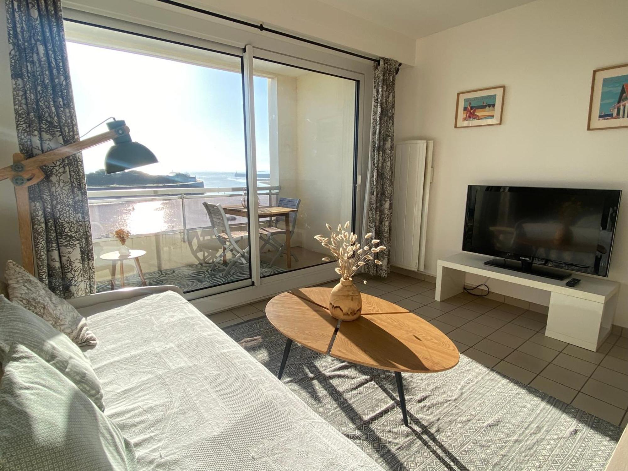 Vue Sur L'Entree Du Port Apartment แซงต์-ฌีย์-ครัว-เดอ-วี ภายนอก รูปภาพ